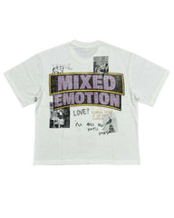 Mixed Emotions Lost Identity Tee White