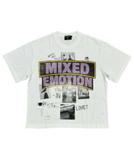 Mixed Emotions Lost Identity Tee White