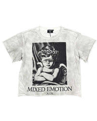 Mixed Emotions Oversize XIX Tee White