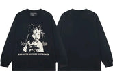 Enfants Riches Déprimés Crown Child Portrait Long-Sleeve - Black