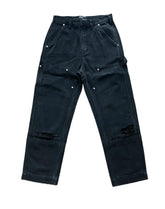 Enfants Riches Déprimés Heavy Distressed Carpenter Pants - Black