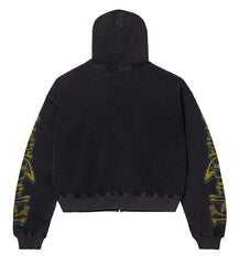 Vale Forever Taz Zip Up Hoodie Black