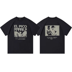 Enfants Riches Déprimés "El Pico" Movie Graphic T-Shirt - Black