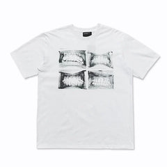 Enfants Riches Déprimés Four-Panel Teeth Graphic T-Shirt - White