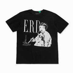 Enfants Riches Déprimés "E.R.D" Geisha Illustration T-Shirt - Black