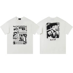 Enfants Riches Déprimés "Teen Just Wanted Love" & Back Portrait T-Shirt - Cream