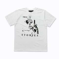 Enfants Riches Déprimés "True Stories" Nurse Graphic T-Shirt - White