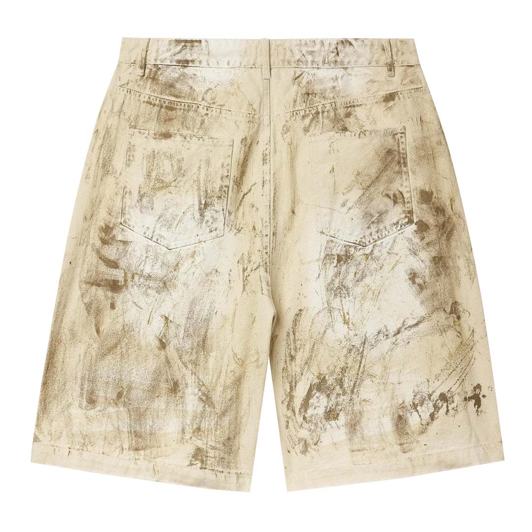Vale Forever Reeses Jorts 'Dirt/Cream'